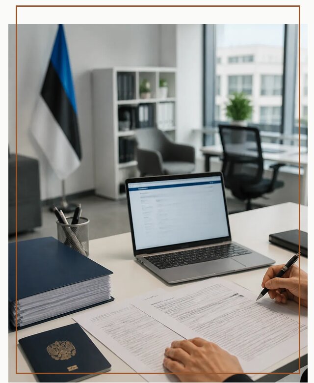 Оформление ВНЖ в Эстонии для переезда и легального проживания в Сальске