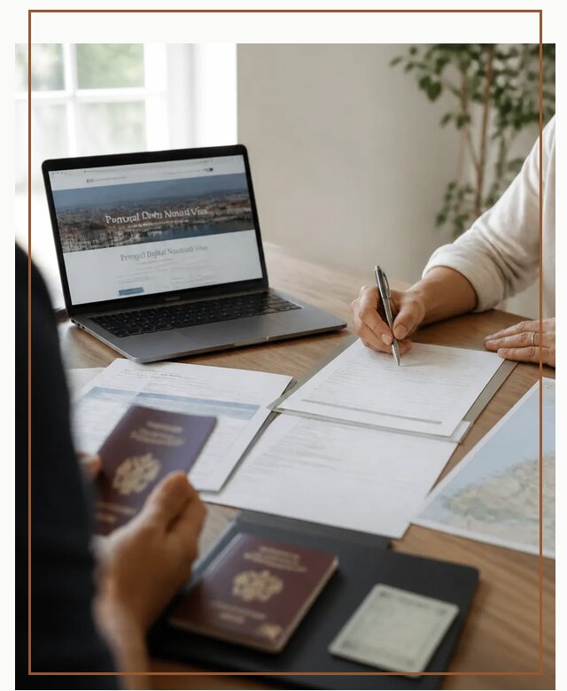 Оформление Digital Nomad и ВНЖ Португалии в Сальске